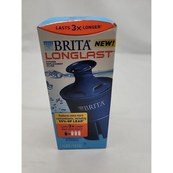 Brita Longlast Water Filter Replacement Filters Pitcher Dispensers 3x Longer New - Picture 2 of 14